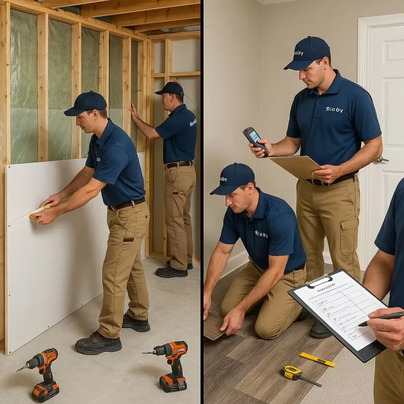 Repairs and Reconstruction process in Orange County, NY